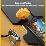 XMENHA Ows Hanging Earphones 5.4 Bluetooth Out of Outside Over The Ear Earbuds Open Ear Headphones Outer Wireless Ear Hanging Headset Out of Outside Headphones Air Bone Conduction Earbuds Outer Ear