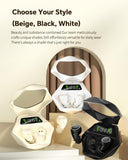 XMENHA Flat Sleep Earbuds Sleeping Ear Buds Headphones for Side Sleepers Comfortable Discreet Invisible Mini Small Tiny Noise Cancelling Earbuds Sleepinig on Side Wireless Bluetooth Earphones