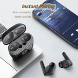 XMENHA Touch Screen Earbuds TWS Bluetooth Touchscreen Earbuds with Screen Wireless Blue Tooth Ear Buds Bluetooth Ear Buds Small Ears Earphones Wireless Earphone