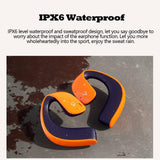 XMENHA Wireless Over Open Ear Headphones with Earhooks Bluetooth Bone Conduction Headphones Over The Ear Wireless Earbuds for Sport Bluetooth Bone Conduction Headset Earbuds Induction Earphones