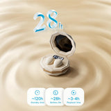 XMENHA Smallest Bluetooth Mini Small Invisible Earbuds Wireless Bluetooth Hidden for Work Micro Tiny Discreet Earbuds for Small Ears