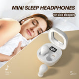 XMENHA Smallest Invisible Mini Earbuds Wireless Bluetooth, Low Profile Micro Tiny Discreet Hidden Earbuds for Work, Small Headphones, Invisible Sleep Wireless Earphone IPX5 Waterproof for Small Ear Canals