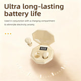 XMENHA Invisible Small Mini Sleep Earbuds Wireless Bluetooth Invisible Headphones Ear Buds Smallest Tiny Micro Hidden Discreet Earbuds for Work Sleeping Side Sleeper