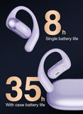 XMENHA Open Ear Over Ear Earbuds Wireless Bluetooth Open Ear Bluetooth Headphones Out of Ear Bone Conduction Earbuds Over The Ear with Ear Hooks Wireless Bone Conduction Headphones Earphones