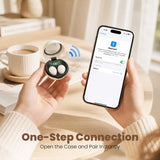 XMENHA Small Mini Invisible Earbuds Headphones Wireless Bluetooth Smallest Discreet Tiny Hidden Earbuds for Work Micro Low Profile Sleep Sleeping Earbud Invisible Mini Ear Buds for Small Ears Canals