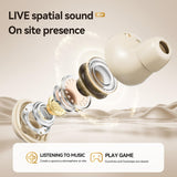 XMENHA Mini Invisible Small Hidden Earbuds Headphones Wireless Bluetooth for Work Ear Buds Ultra Small Ears Canal Sleep Tiny Smallest Micro Sleeping Comfortable Flat Discreet Low Profile Earbuds