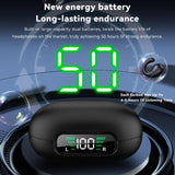 XMENHA Wireless Open Ear Earbuds Bluetooth Bone Conduction Headphones Headset Earphones Wireless Clip On Bone Conduction Ear Buds Open Ear Headphones Sport Earbuds Bone Conducting Induction Earphones