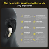 XMENHA 2 Pack Wireless Earbuds with Smart Touch Screen Case Active Noise Cancelling Headphones Blue Tooth Two Pairs of TWS Ear Buds for Couples Two Person in Ear Earphones with Mic for Sport