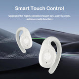 XMENHA Open Ear Earbuds Over The Ear Earbuds with Earhooks Wireless Bluetooth Bone Conduction Head Set Bone Conduction Hook Earphone Open Ear Headphones Induction Earphones with Hook for Work