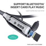 XMENHA Around The Neck Bluetooth Headphones 100H Long Battery Life Magnetic Neckband Bluetooth for Sport Waterproof Headphones Workout Neckband Earbuds Running Wireless Around Neck Earbuds Sweatproof
